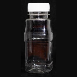250ml clear plastic juice bottle-(Pack of 100 units)